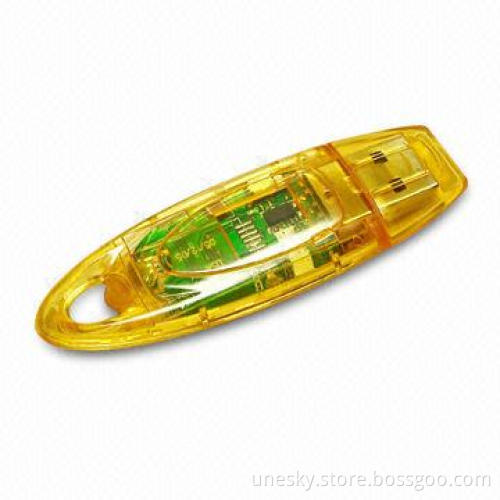 USB Flash Drive with 512MB and 1 to 16GB Flash Memory Capacity, No External Power Source Required